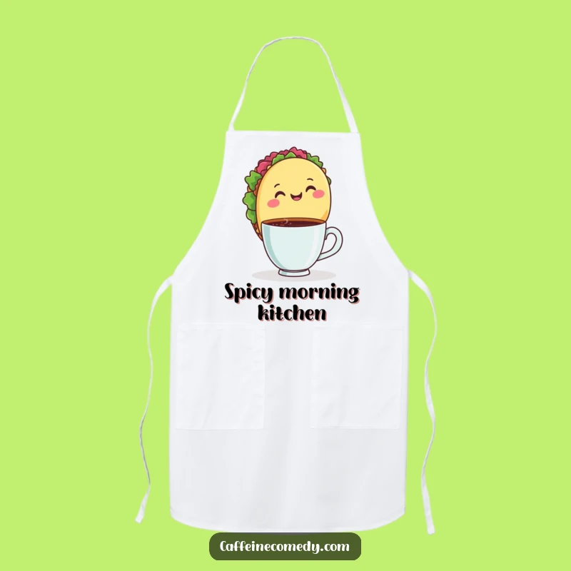 Funny Taco Coffee Apron - Cook Up Some Laughter Gift!