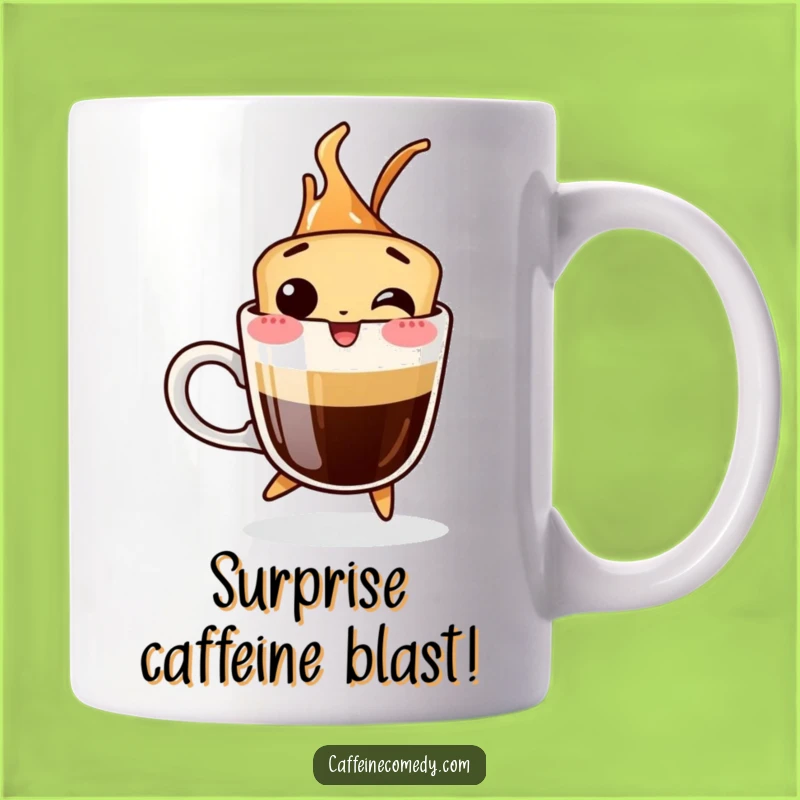 Funny Espresso Shot Mug - Jumpstart Your Day with Laughter!