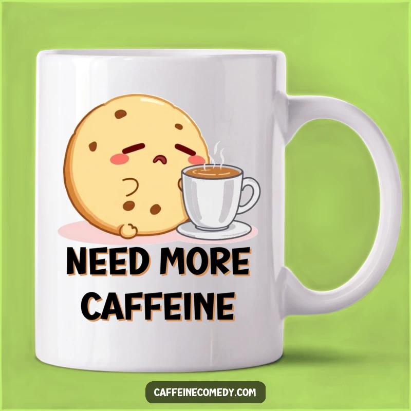 Funny Kawaii Cookie Espresso Mug: Your Hilarious Morning Wake-Up Call