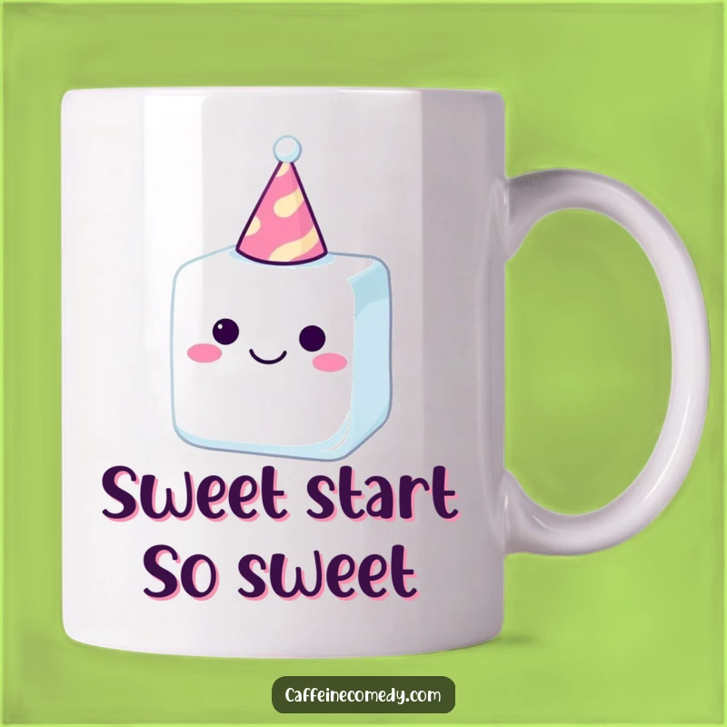 Funny Sugar Cube Party Hat Mug: A Sweet and Hilarious Gift for Celebration Lovers
