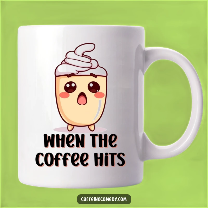 Funny Surprised Latte Mug: The Perfect Shocking Gift for Coffee Lovers