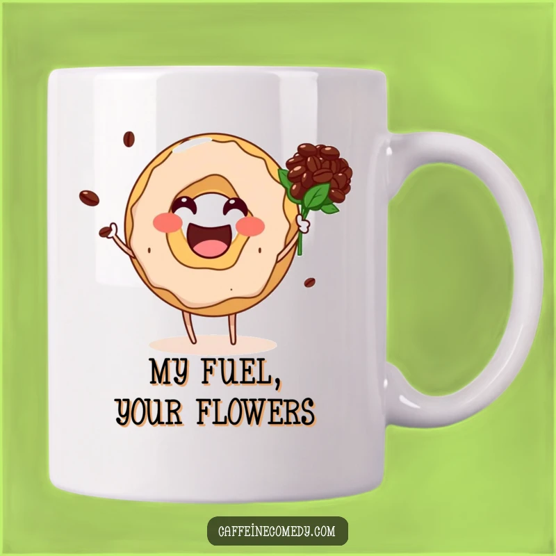 Funny Donut Hole Coffee Bean Bouquet Mug: A Sweet and Hilarious Gift Idea