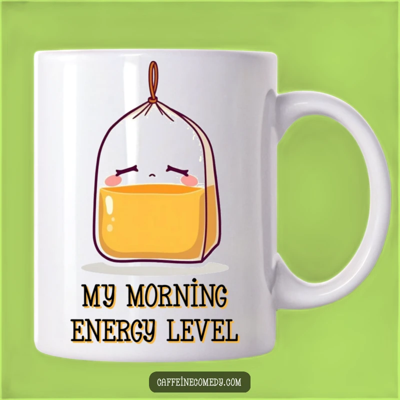 Funny Sleepy Tea Bag Mug: The Perfect Relaxing Gift for Tea Lovers