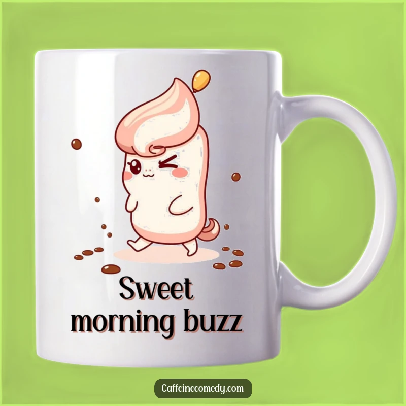 Funny Kawaii Churro Coffee Mug: A Mischievous Treat for Your Morning Brew!