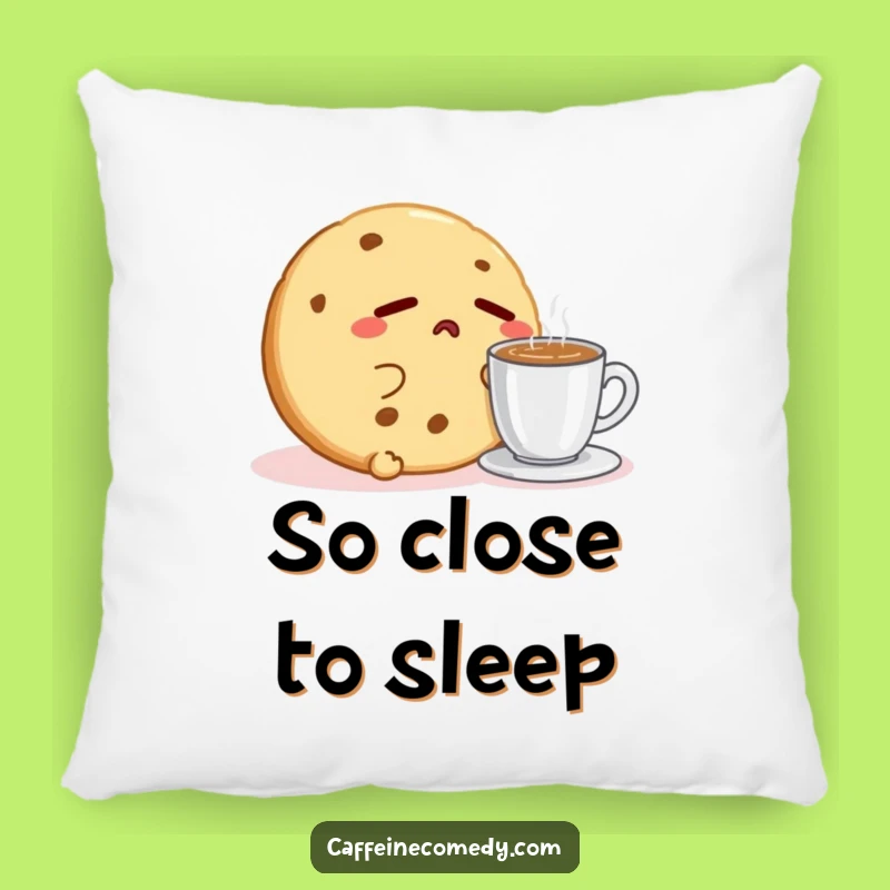 Funny Kawaii Cookie Sleepy Pillow: Cozy Up with Hilarious Morning Comfort