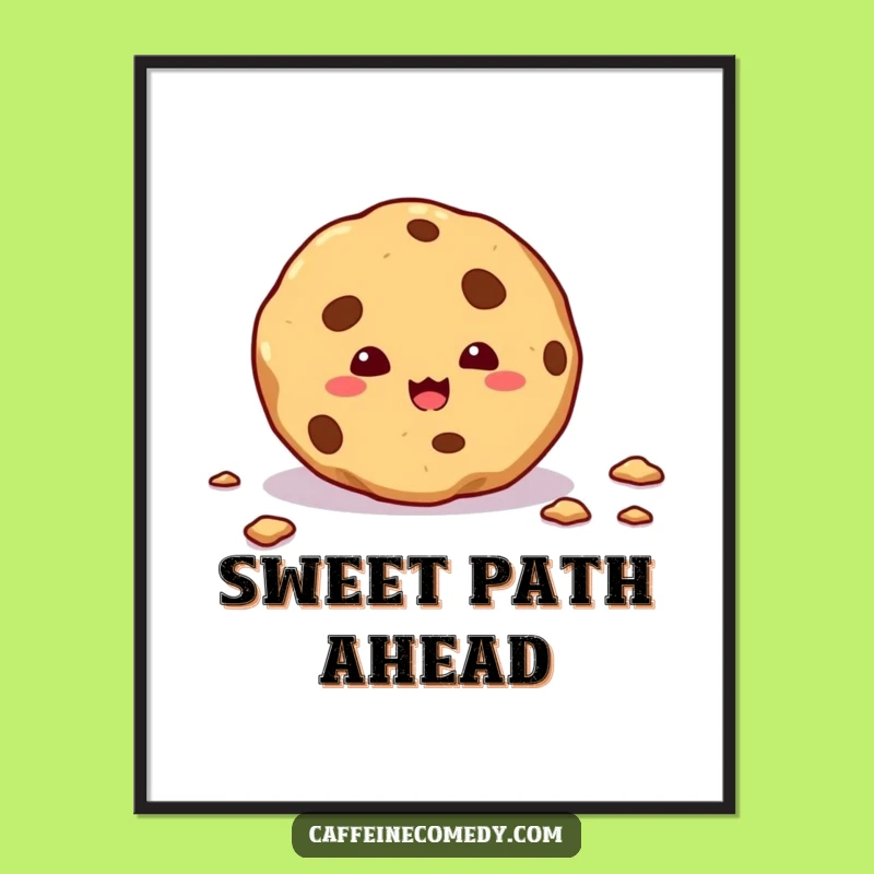 Funny Cookie Crumbs Digital Art: Instant Sweet Decor!