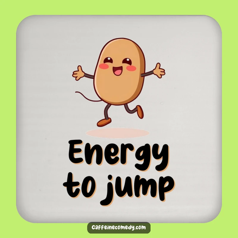 Funny Kawaii Coffee Bean Coasters: Protect Surfaces with Hilarious Coffee Art