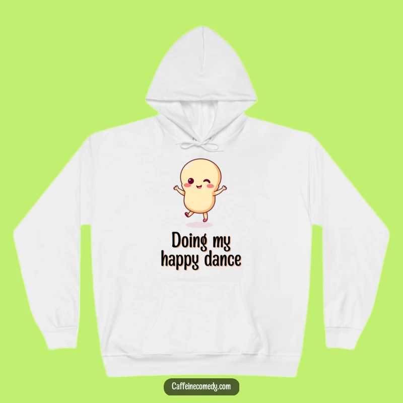 Cozy Funny Macaron Dance Hoodie: Stay Warm and Cheerful with This Playful Character Design, Great Funny Gift