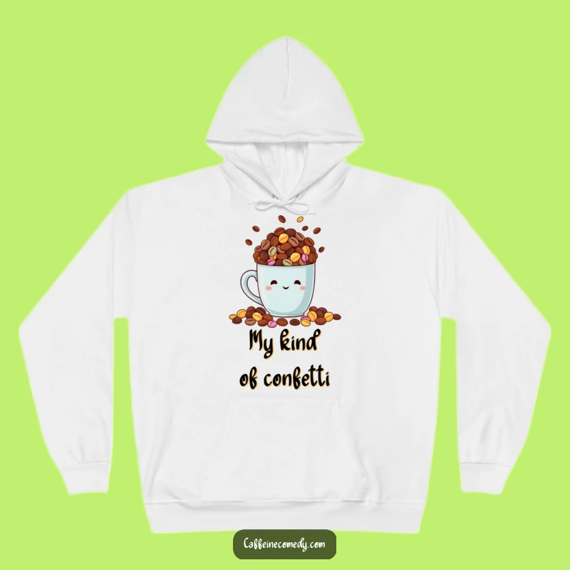 Funny Coffee Bean Hoodie: Cozy Comfort for Coffee Aficionados!