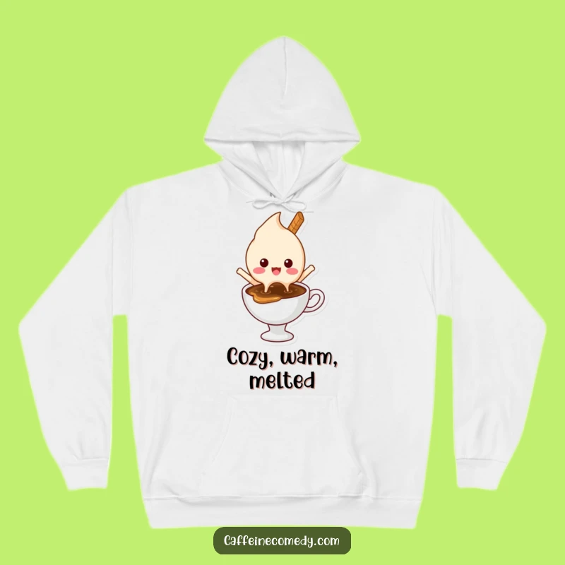 Funny Ice Cream Coffee Hoodie - Cozy Comfort with a Meltingly Hilarious Design