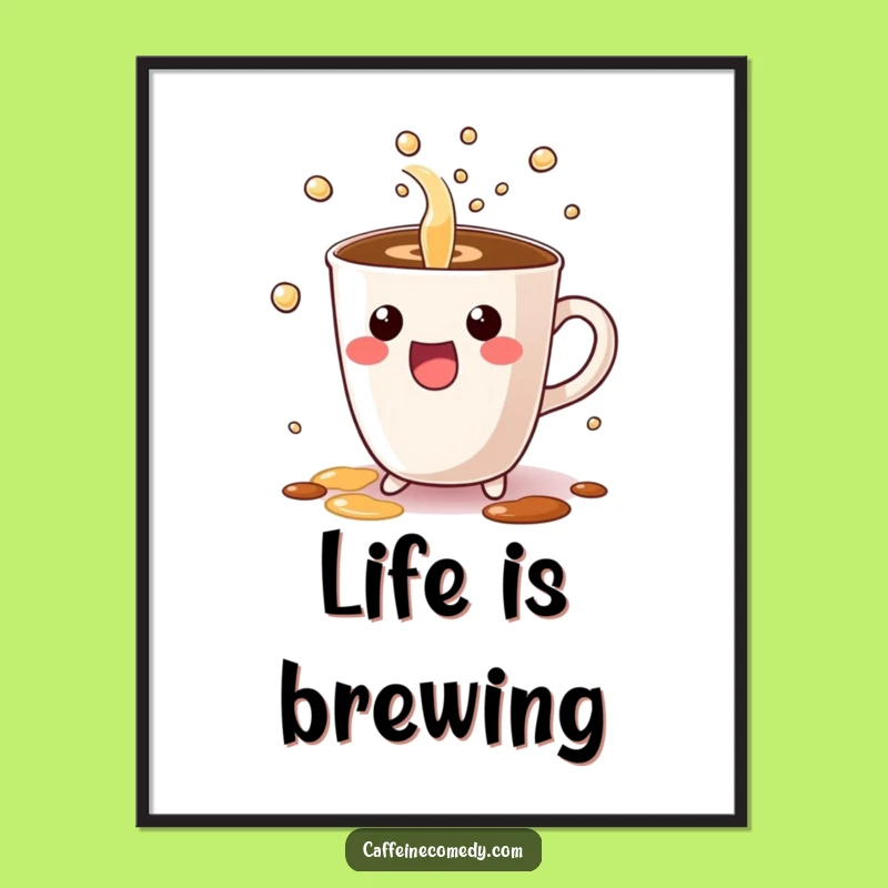 Kawaii Coffee Art: Free Printable Bubbles for a Cheerful, Cozy Space