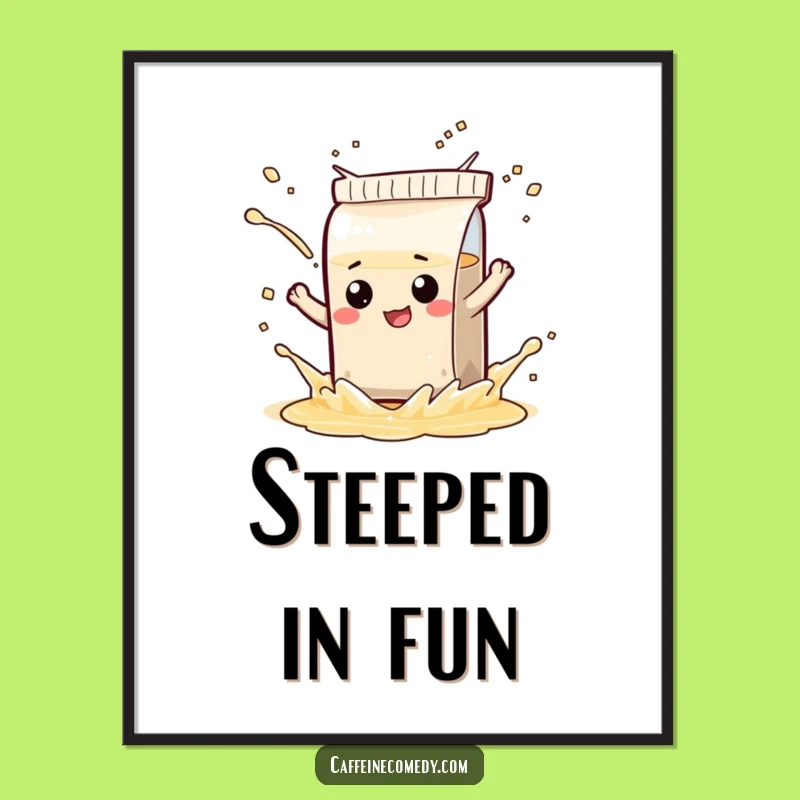 Funny Tea Bag Art: Free Printable Mischief for Quirky Home Decor