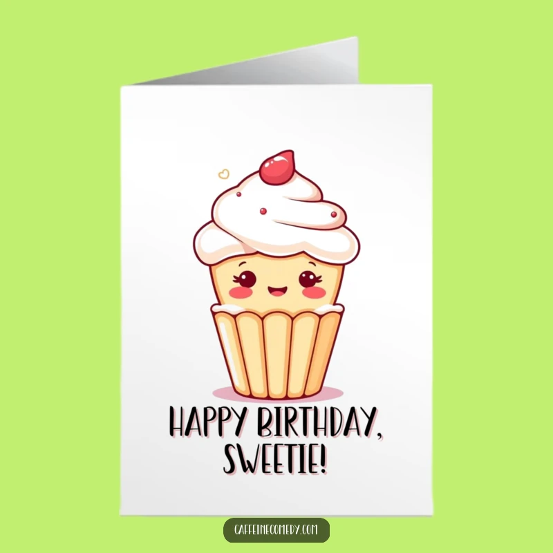Free Printable Cupcake Birthday Card - Funny Downloadable for a Sweet Celebration!