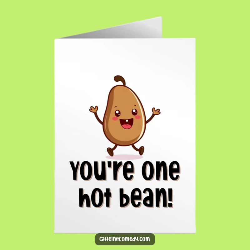 Free Printable Congrats Card: Coffee Bean Dance, Hilarious Downloadable for a Great Achievement
