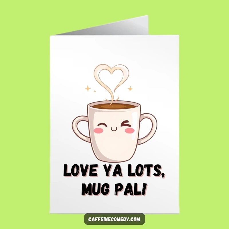 Free Printable Thank You Card: Coffee Mug Love For Gratitude DIY