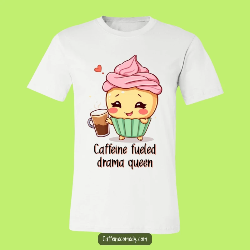 Funny Cupcake Giggles T-Shirt - A Hilarious Coffee Lover Gift for All Ages