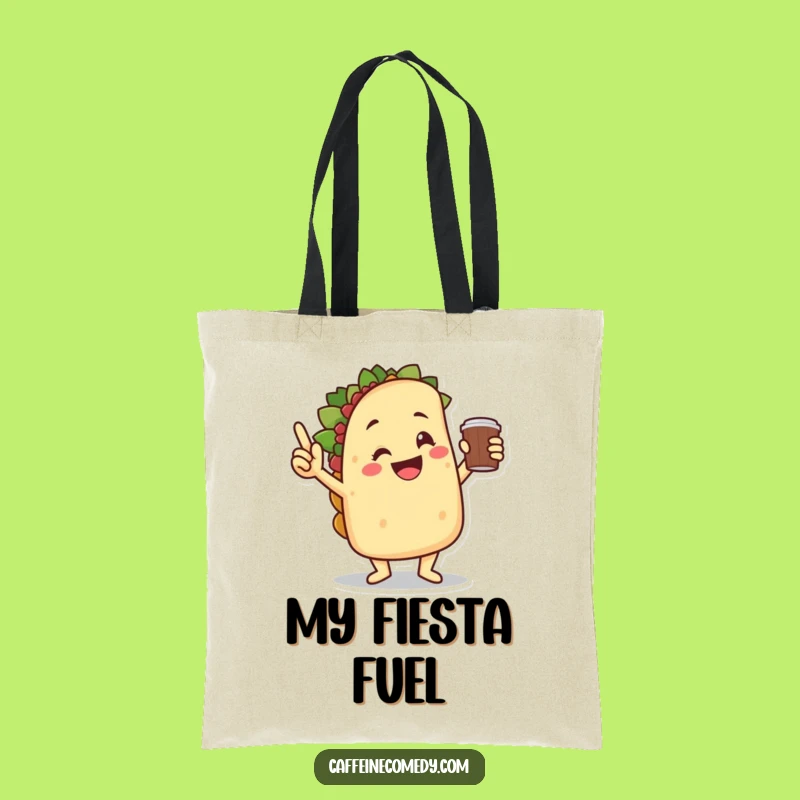 Funny Taco Victory Dance Tote Bag - Carry Your Fiesta Everywhere